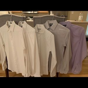 Men’s XS slim fit button up shirts